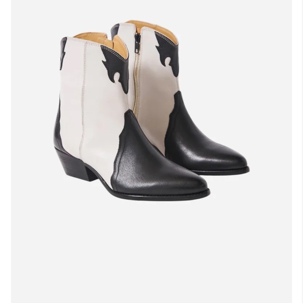 Free People Shoes New Frontier Western Boot in
Arctic Fox Combo - Picture 5 of 13